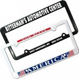 AAKRON Custom License Plate Frame With 2 Holes, 12 3/8