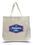 Custom Natural Canvas Jumbo Tote Bag w/ Squared Bottom - 1 Color (20"x15"x5"), Price/piece