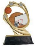Custom Basketball Cosmic Resin Figure Trophy (5 1/2