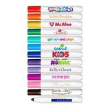 Custom Conical Tip Washable Marker with Full Color Decal decoration