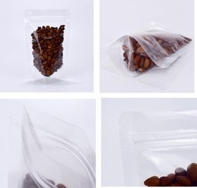 Custom Reclosable Ziplock Storage Plastic Bags, 5.51" L x 7.87" W x 1.57" H