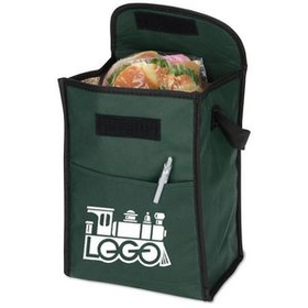 Custom Non-Woven Cooler Lunch Bag, 7.24" L x 4.72" W x 10" H