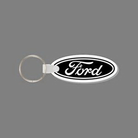 Custom Key Ring & Punch Tag - Ford Logo