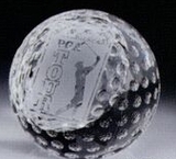 Custom Large Golf Ball Paper Weight, 3 1/8