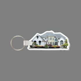 Key Ring & Full Color Punch Tag - Luxury Home