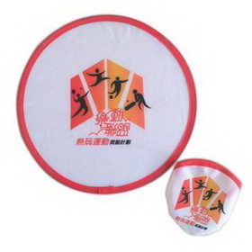 Custom Collapsible Disc Flyer, 10" Diameter