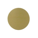 Custom Satin Brass Disc For Engraving (1 1/4