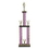 Custom Pink Moonbeam Triple Column Trophy w/Figure & Eagle Trim (28"), Price/piece