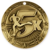 Custom 3'' 5 K Medal (G)
