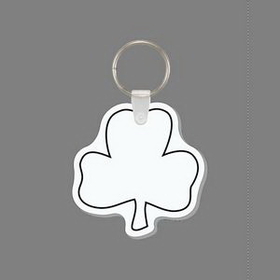 Key Ring & Punch Tag - 3 Leaf Clover Tag