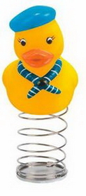 Custom Rubber Artist Duck Bobble