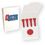 Custom Matchbook Packet with 4 Tees and 1 Markers (Matchbook printed only), Price/piece
