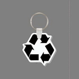 Key Ring & Punch Tag - Recycling Symbol