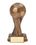 Custom Bronze Soccer Spiral Resin Award (9"), Price/piece