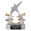 Blank Silver Cheerleader 5-Star Award (8 3/8")(Without Base), Price/piece
