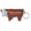 Custom Steer Squeezies Stress Reliever Keyring, Price/piece