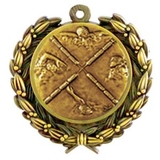 Custom Stock Swimming Styles Male Medal w/ Wreath Edge (1 1/2