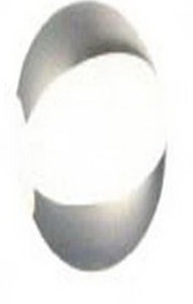 Custom 16" Inflatable Beach Ball w/ Silver/ White Alternating Panels