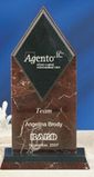 Custom Brown Marble Excellence Award (10