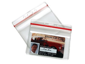 Custom Sealable Horizontal Card Holder