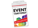 Custom Sealable Event Card Holder