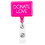 Custom Rectangle Badge Reel (Label Only), Price/piece