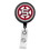 Custom Heavy Duty Badge Reel (Label), 1.6" W x 3.65" H x 0.75" D, Price/piece