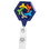 Custom JUMBO Hexagon Badge Reel (Label Only), 1.70" W x 3.70" H x 0.40" D, Price/piece