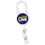 Custom Carabiner Tape Badge Reel, 1.60" W x 5.20" H x 0.50" D, Price/piece