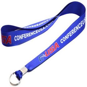 Custom 1" (25Mm) Polyester Full Color Sublimated Lanyard
