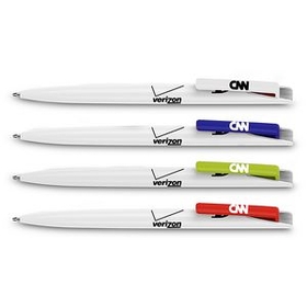Custom Simple Ballpoint Pen, 5 1/2" L x 1/2" D