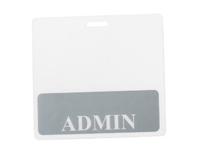 Custom Admin/ Administration Badge Buddies Hospital Position Tag