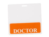 Custom DR/ Doctor Badge Buddies Hospital Position Tag