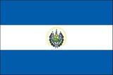 Custom El Salvador w/ Seal Endura Poly Outdoor Flags of the World (3'x5')