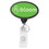 Custom Hemp Jumbo Oval Badge Reel (Label Only), 2.10" W x 3.50" H x 0.40" D, Price/piece
