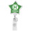 Custom Hemp Jumbo Heart Badge Reel (Label Only), 1.89" W x 3.80" H x 0.43" D, Price/piece