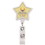Custom Jumbo Anti-Microbial Star Retractable Badge Reel (Chroma Digital Direct), 1.89" W X 3.8" H X 0.43" D, Price/piece