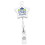 Custom Jumbo Star Badge Reel w/Lanyard Attachment (Chroma), 1.89" W x 4.20" H x 0.92" D, Price/piece