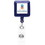 Custom Better Square Retractable Badge Reel (Polydome), Price/piece