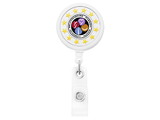 Custom Star Spinner Badge Reel (DOME), 1.5