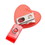 Custom Heart TagID Badge Holder (Label Only), Price/piece