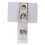 Custom Rectangle TagID Badge Holder (Polydome), Price/piece