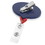 Custom Jumbo Patriot Oval Retractable Badge Reel (Chroma Digital Direct Print), 2.1" W X 3.5" H X 0.4" D, Price/piece