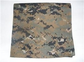 Custom Camouflage Digital Pattern Bandanna 22"X22" (Printed)