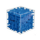 Custom Transparent 3D Maze Puzzle, 3 1/8