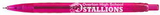 Custom Lusitano Retractable Ballpoint Pen - Pink