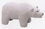 Custom Polar Bear Stress Reliever Squeeze Toy, Price/piece