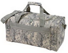 Custom Digital Camouflage Deluxe Duffel Bag (21"x11"x9")