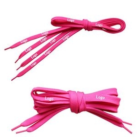 Custom Polyester Shoelaces, 43 1/4" L x 3/8" W