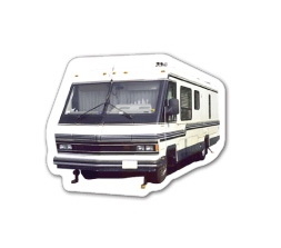 Custom 3.1-5 Sq. In. (B) Magnet - Recreational Vehicle, 30mm Thick